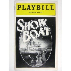 Show Boat Playbill July 1995 Rebecca Luker Mark Jacoby Joel Blum John McMartin
